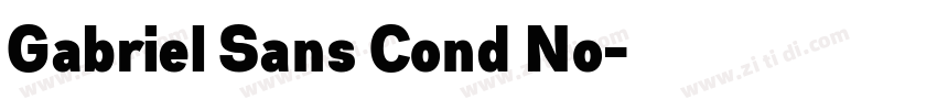 Gabriel Sans Cond No字体转换 Gabriel Sans Cond No字体转换